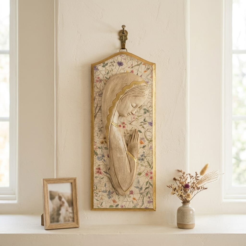 Virgen Niña — Decoupage